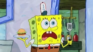 SpongeBob's reaction describes this episode
