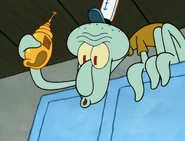"Oh, I'll help you alright!" No Squidward, you will just make things worse!