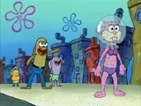 Idiotic Bikini Bottomites Bullying Sandy for Being "Naked" Scene