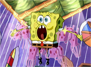 SpongeBob suddenly has the power to sing like a demigod. Is he the son of Apollo all this time?