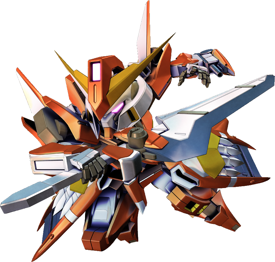 Gundam Throne Zwei Cross Rays SD Gundam G Generation Library