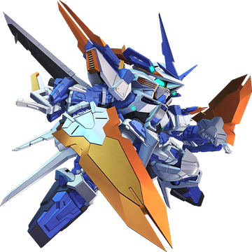 Gundam Astray Blue Frame D Cross Rays | SD Gundam G