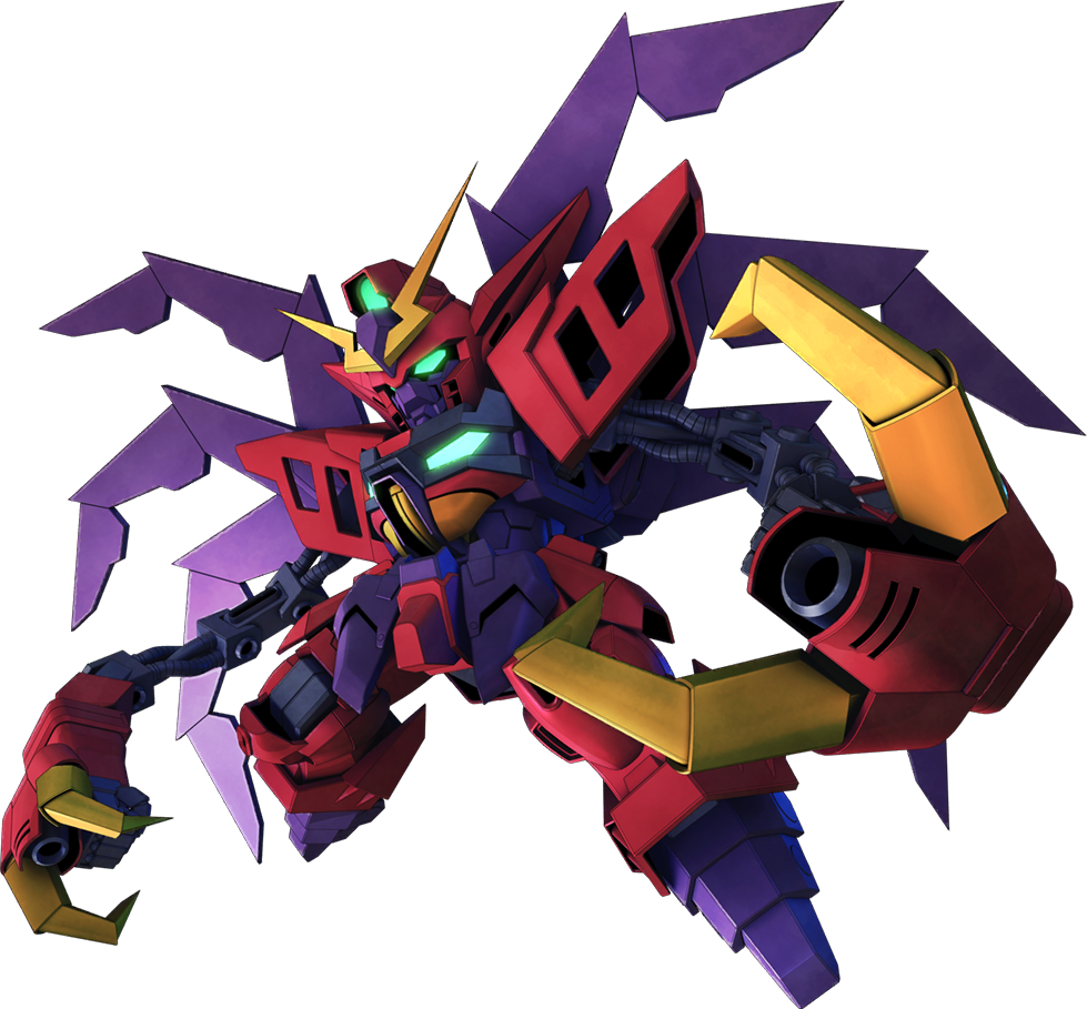 Gundam Virsago Chest Break Cross Rays | SD Gundam G