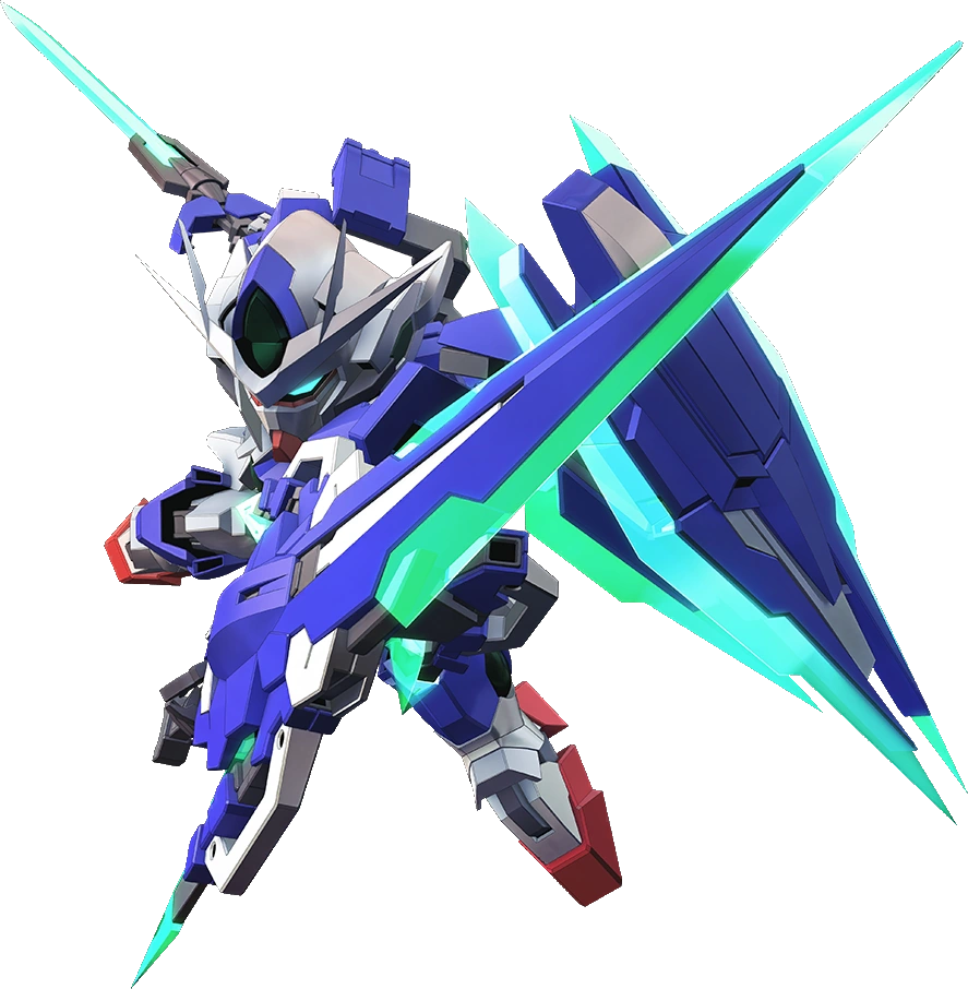 00 QAN(T) Full Saber Cross Rays | SD Gundam G Generation Library