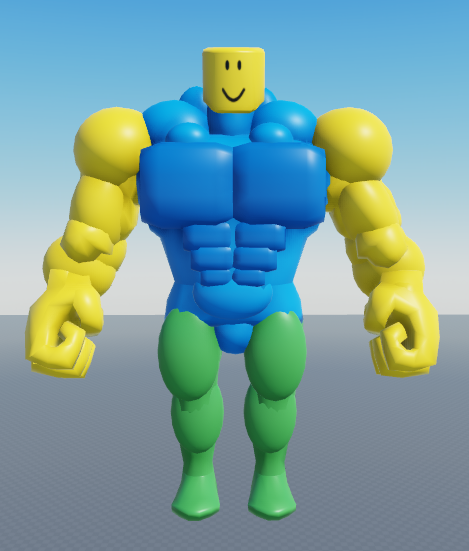 Steam Workshop::Roblox Buff Noob [Playermodel and NPC]