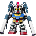 Unit br gundam twin bazooka