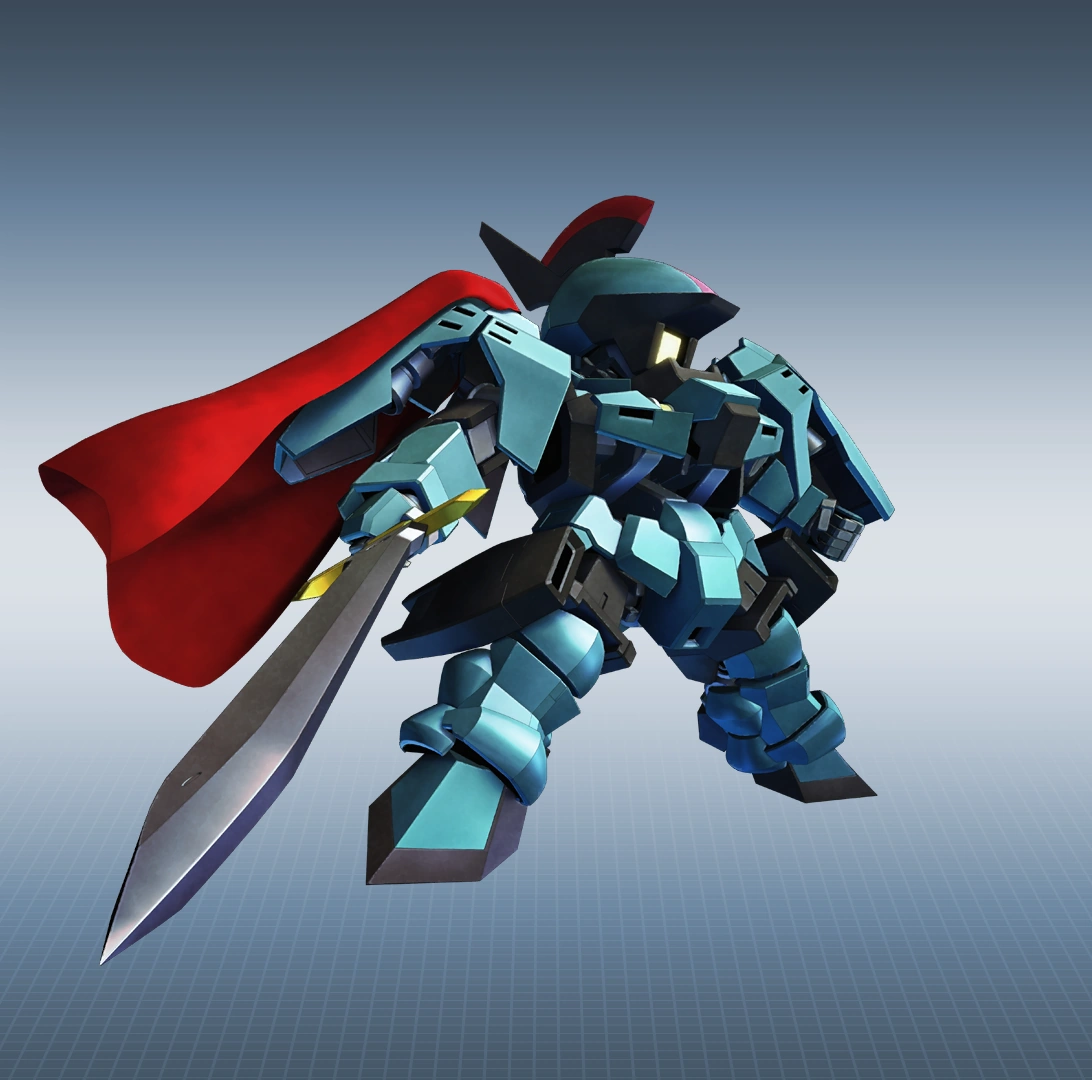 Graze Ritter Ground Commander Type (Duel Type) | SD Gundam G