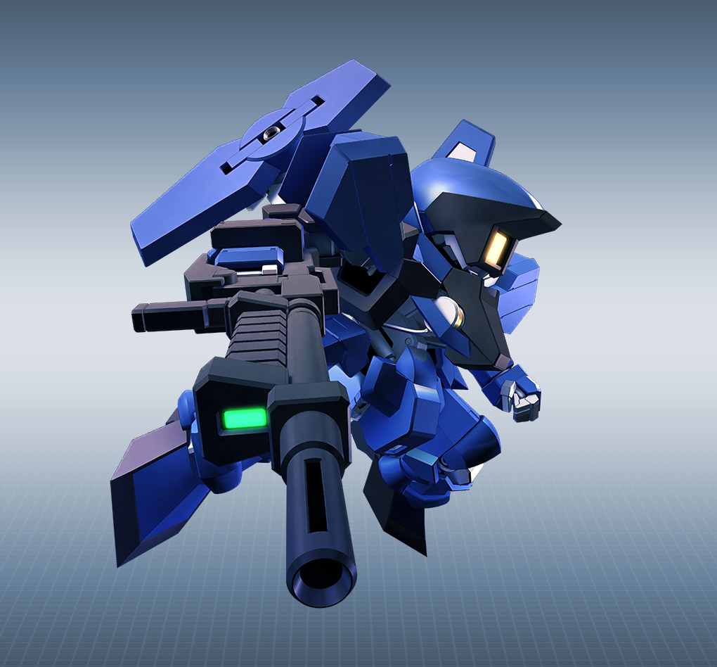 Graze Space Type (Gjallarhorn Revolution Force) | SD Gundam
