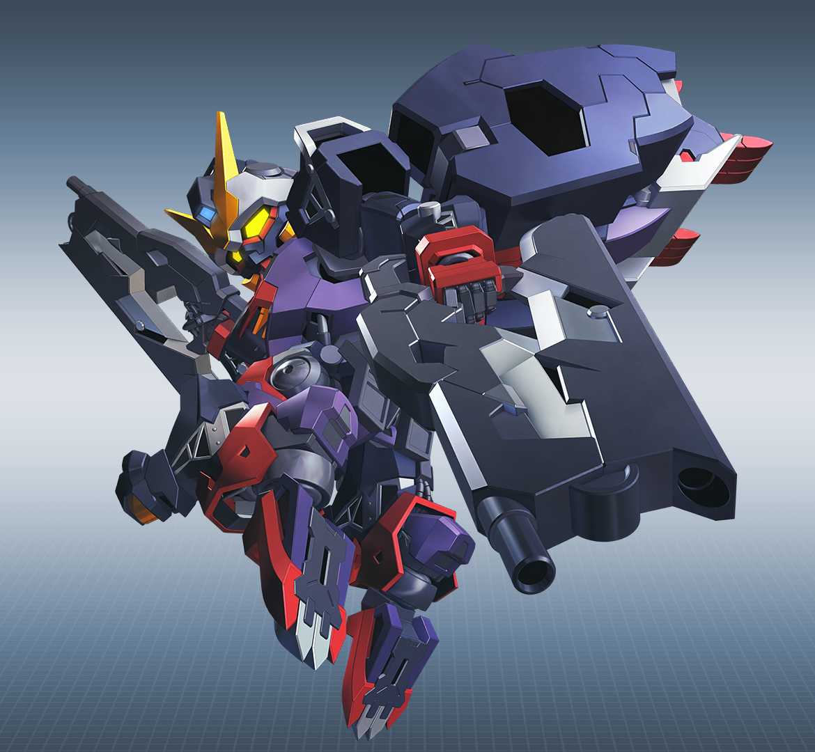 ヨビニオンマルル　ティンパニシンバリー　天災デドダム　ワーナージャイアント Gundam Dantalion T-Booster | SD Gundam G Generation Cross