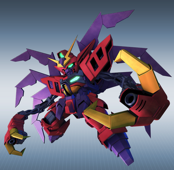 GUNDAM CROSS WAR ルイズ・ハルヴィ Seravee Gundam GNHW/B Cross Rays | SD Gundam G Generation