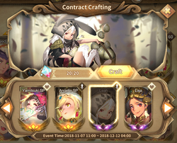 Contract Crafting Menu