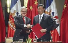 Sebastián Piñera - Xi Jinping