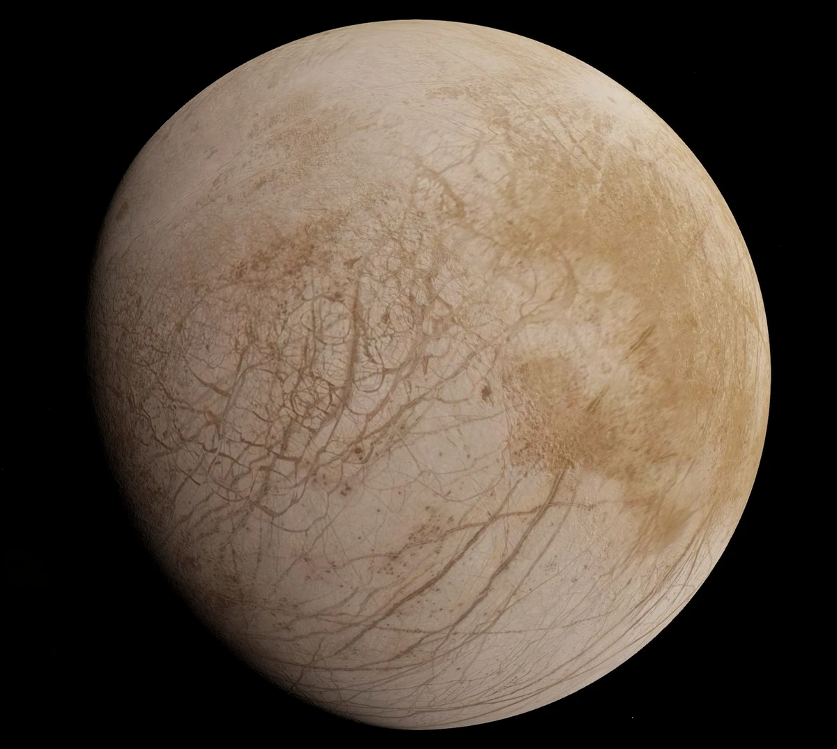 Internal Structure Europa Moon