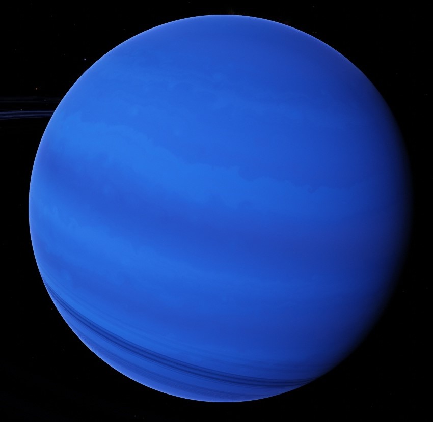 Синяя планета солнечной системы. Нептун (Планета). Уран Планета. Уран и Нептун планеты. Планета Нептун с Нептуном.