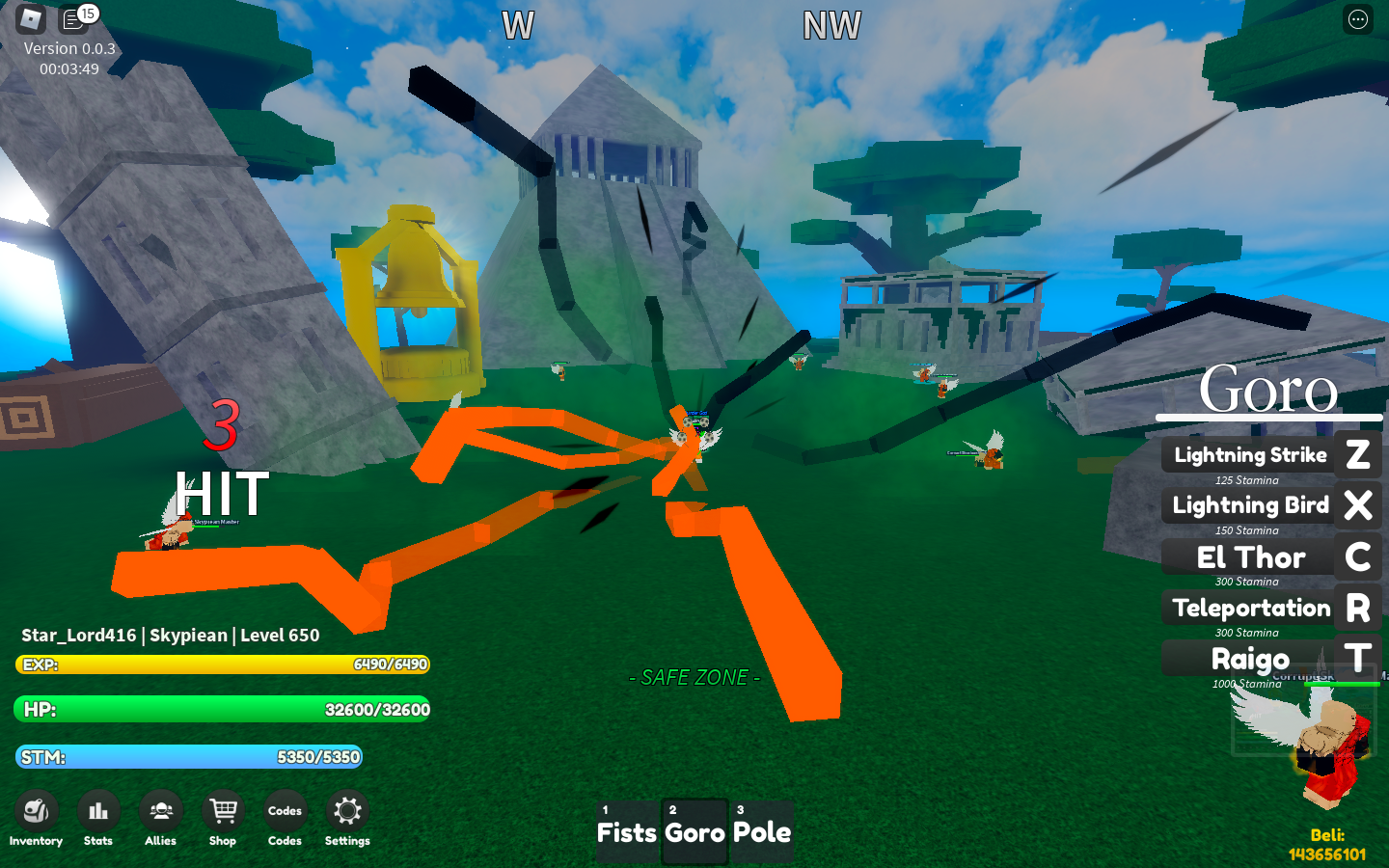 How to get BUSO/ARMAMENT HAKI in A One Piece Game! (Roblox) 