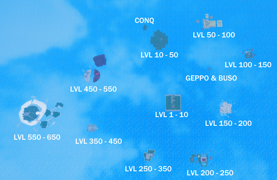 Leveling Guide, Sea Piece Wiki