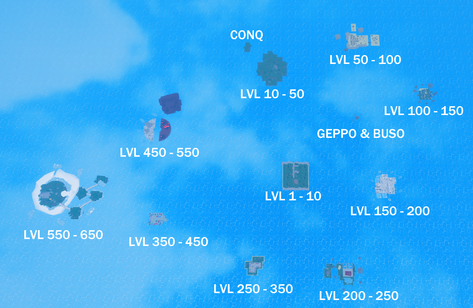 PRO PIECE] LEVELING GUIDE (2ND SEA) 