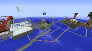 A picture of Spawn and the surrounding area taken during Seacraft 2.0.