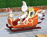 Santa's sleigh