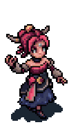 Erlina in combat.