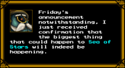 The Clockwork Concierge shares that the biggest thing that could happen to Sea of Stars will be happening