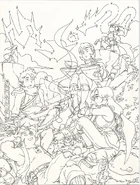 Line Art Famitsu Cover.jpg (1.03 MB) Line art of the party at a campfire.