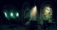 Concept art for the Ancient Crypt.