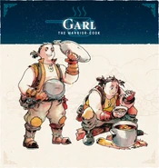 Garl's Kickstarter reveal art.
