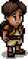 Kid Garl's idle sprite.