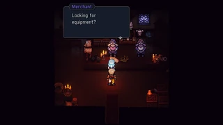 A merchant at the Town of Lucent.