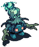 Arentee idle combat animation.