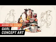 "Behind the Scenes" Garl concept art video.