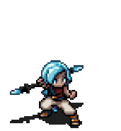 Valere's victory animation from Sea of Stars Kickstarter update #8.