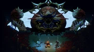 The Dweller of Dread exposing its maw.