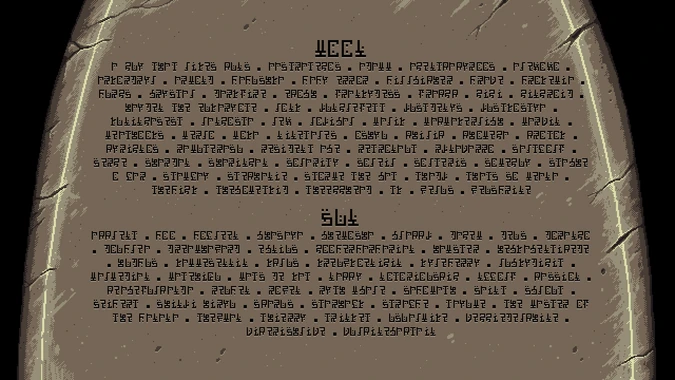 Zenith Academy Stone Tablet