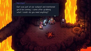 The merchant at Kiln Mountain.