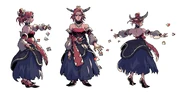 Concept art of Erlina.