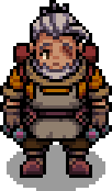 Elder Garl's idle sprite.