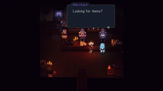 A merchant at the Town of Lucent.