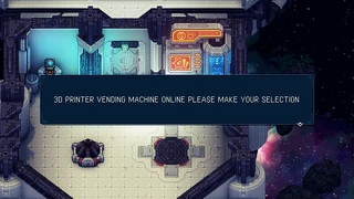 The merchant at Sky Base.