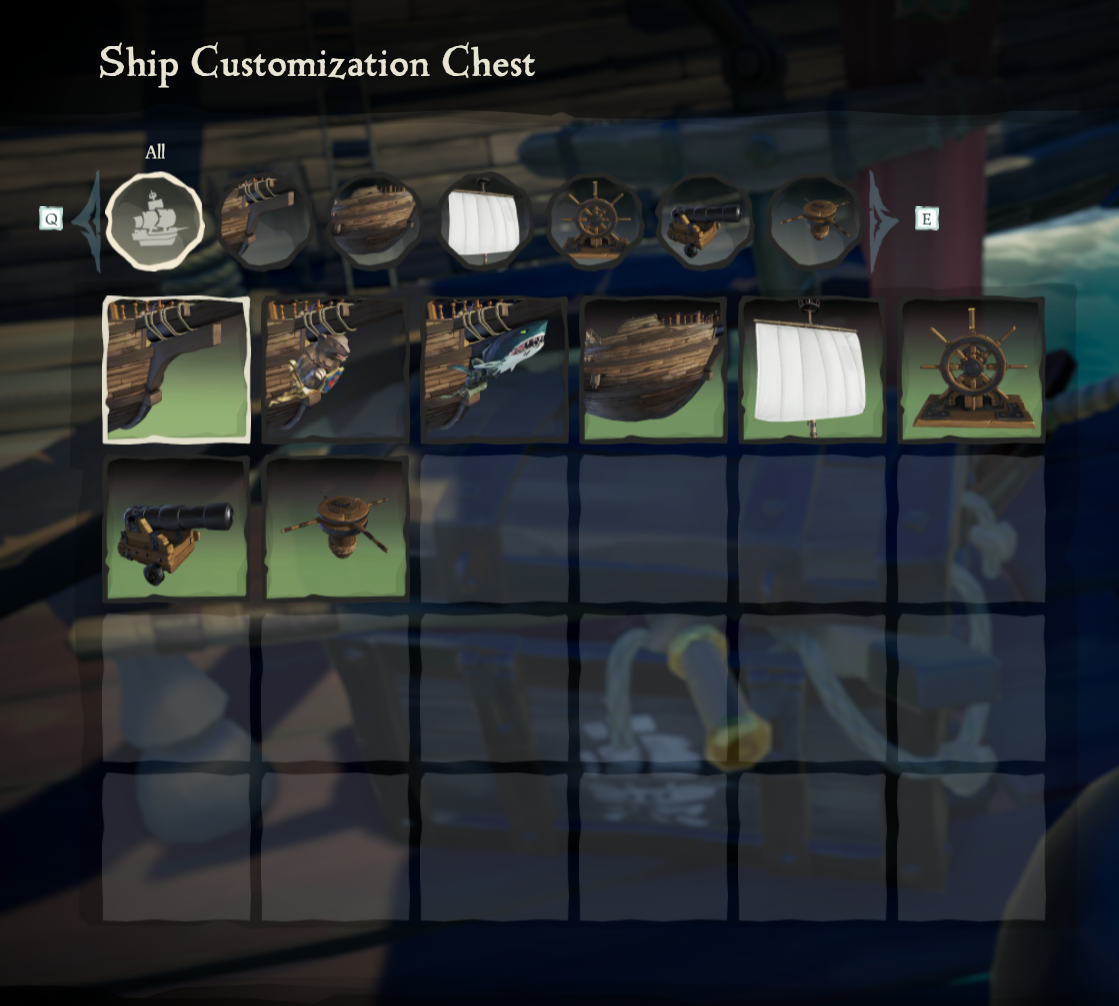 Ship Customization Chest Sea of Thieves Wiki Fandom