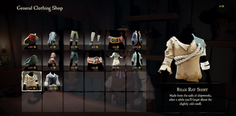 General Clothing Shop Sea Of Thieves Wiki Fandom