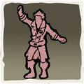 Icono del gesto Bailar de Jack Sparrow.