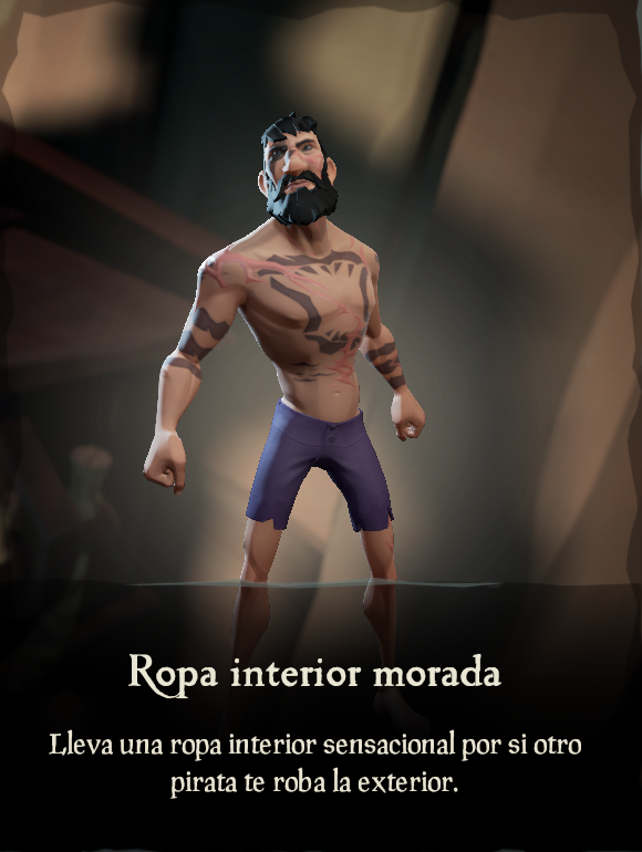 Ropa interior morada hot sale