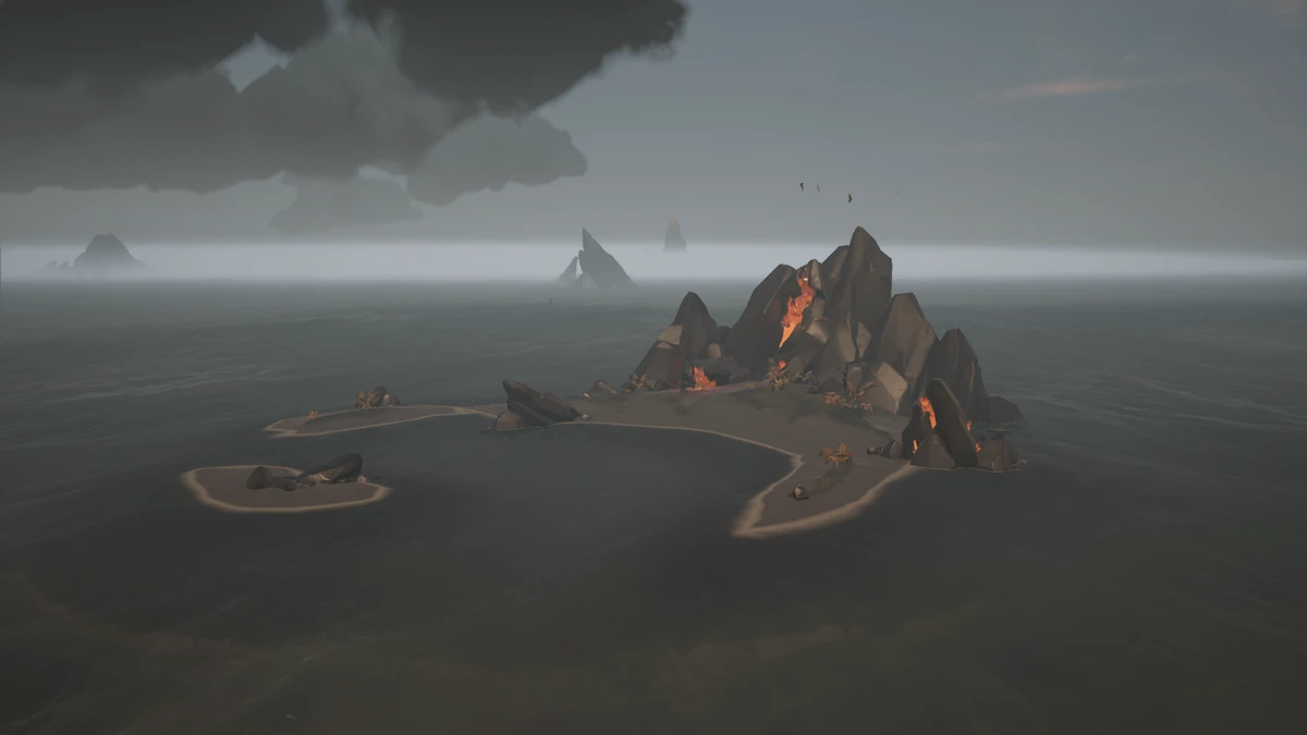Brimstone Rock Sea of Thieves Wiki