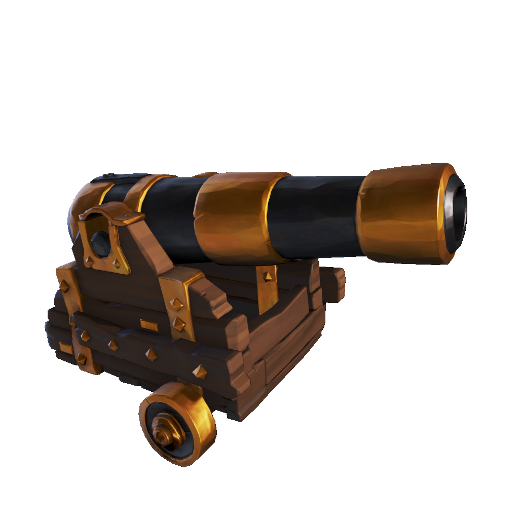 Gold Leaf Cannons  The Sea of Thieves Wiki