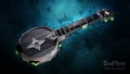 Promotional image of the Obsidian Banjo.