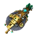 Golden Legendary Hurdy-Gurdy
