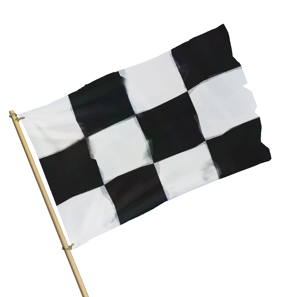 Red & White Chequered Flag