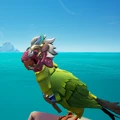 The Macaw with the Macaw Lunar Festival Outfit equipped.